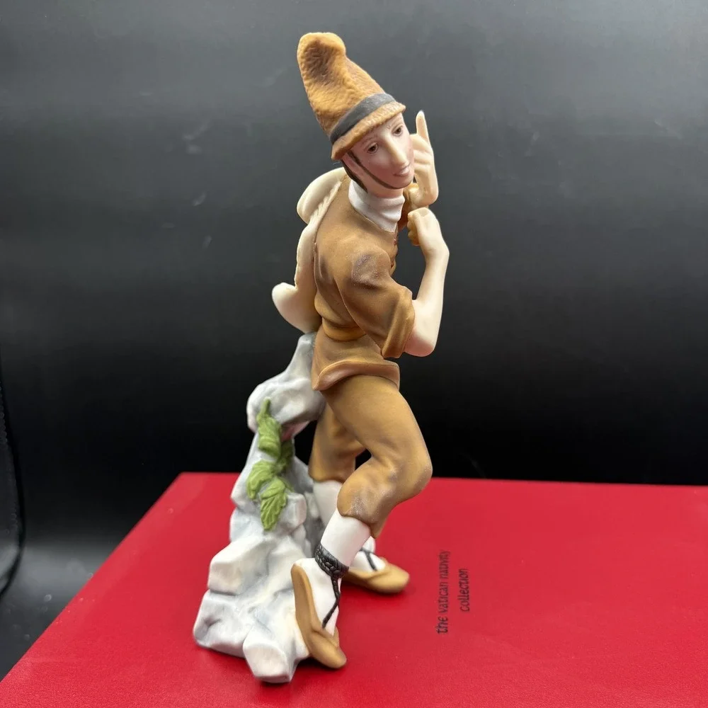 Vintage The Vatican Nativity Collection Shepherd Porcelain Hand Painted Vintage